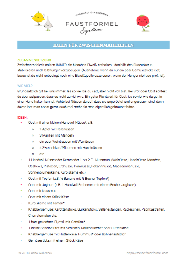 Baustein-System - Suesses Fruehstueck