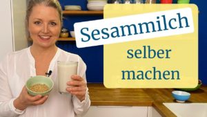 Sesammilch selber machen