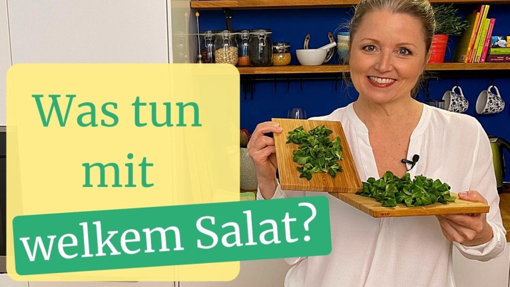 Was tun mit welkem Salat?