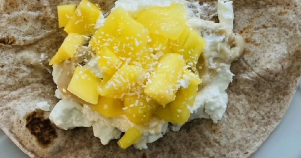 Sabines süßer Frühstückswrap