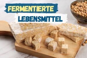 aufgeschnittener Tempeh