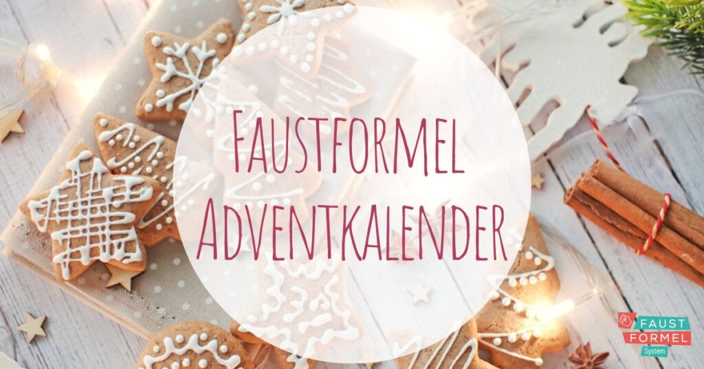 Faustformel Adventkalender